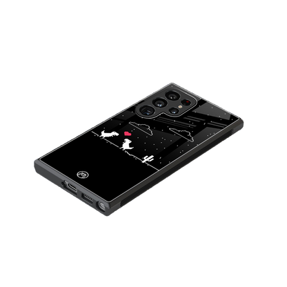 t-rex back phone cover | glass case for samsung galaxy s23 ultra