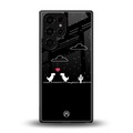 t-rex back phone cover | glass case for samsung galaxy s25 ultra