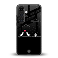 t-rex back phone cover | glass case for samsung galaxy s24 fe