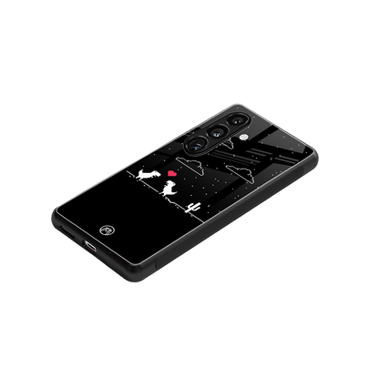 t-rex back phone cover | glass case for samsung galaxy s23 plus