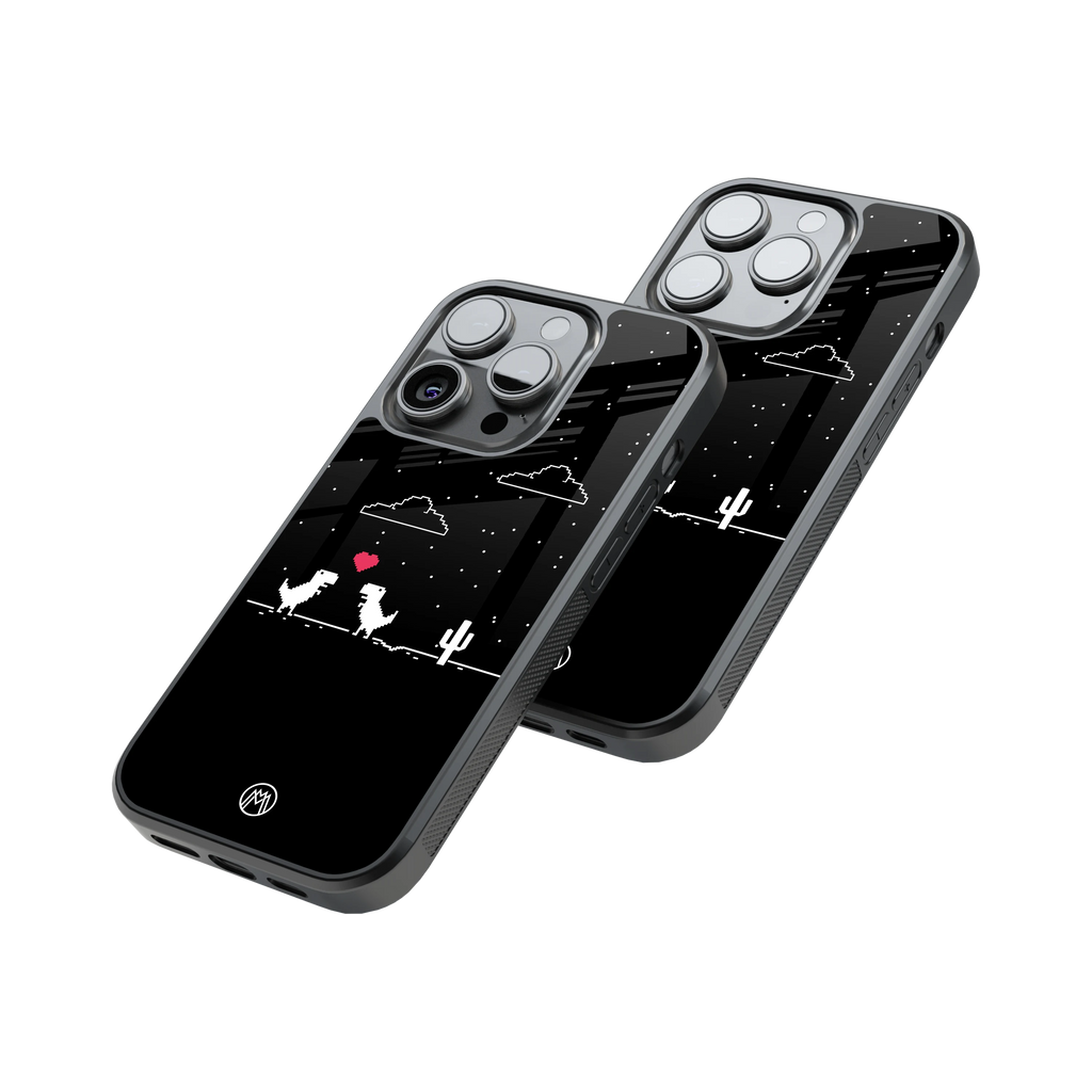 Protective Glass Back Phone Case Compatible with iPhone, Samsung, OnePlus, Pixel & More