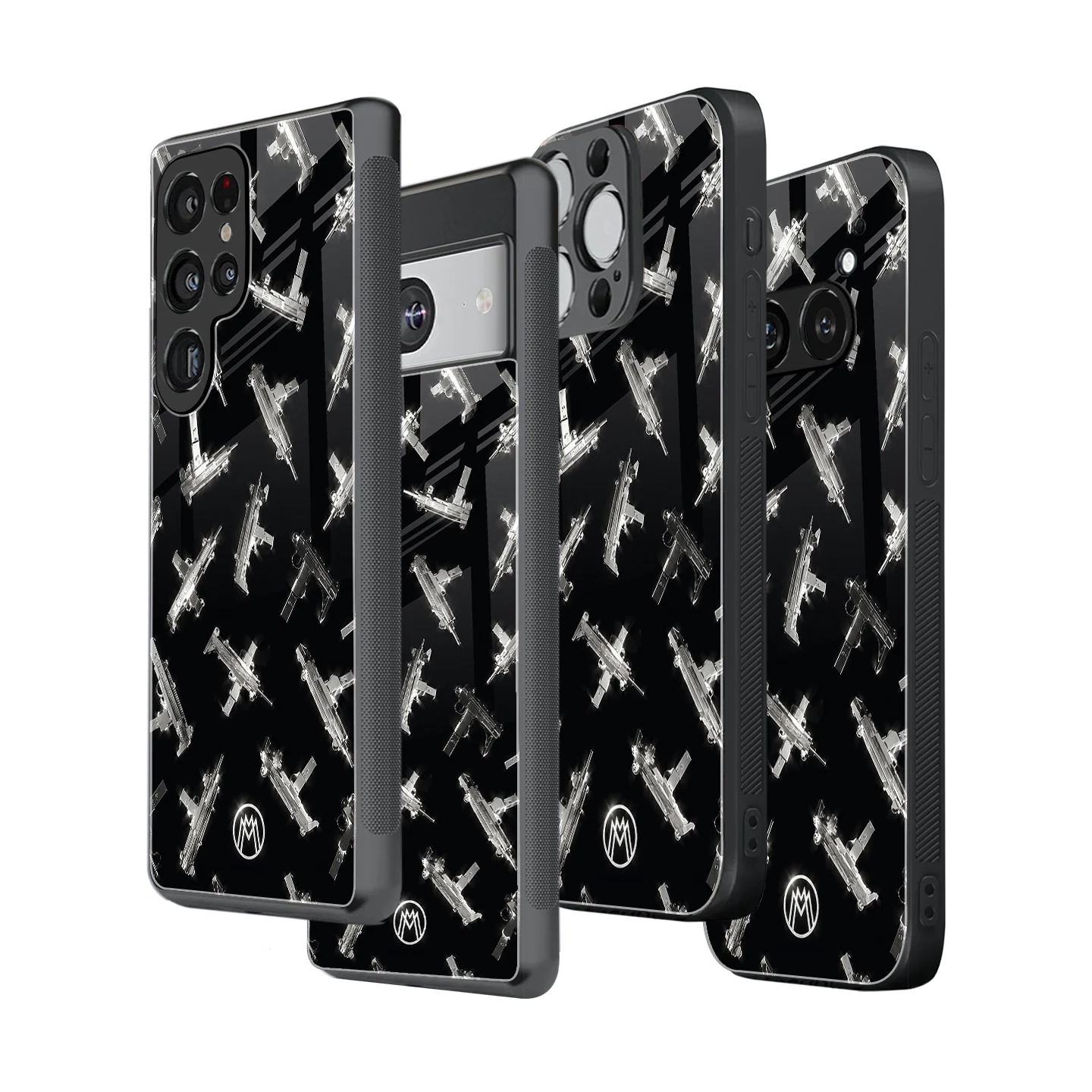 Stylish Glass Back Case for All Smartphones iPhone, Samsung, OnePlus, Pixel, Redmi, Oppo, Vivo, Motorola