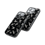 Protective Glass Back Phone Case Compatible with iPhone, Samsung, OnePlus, Pixel & More