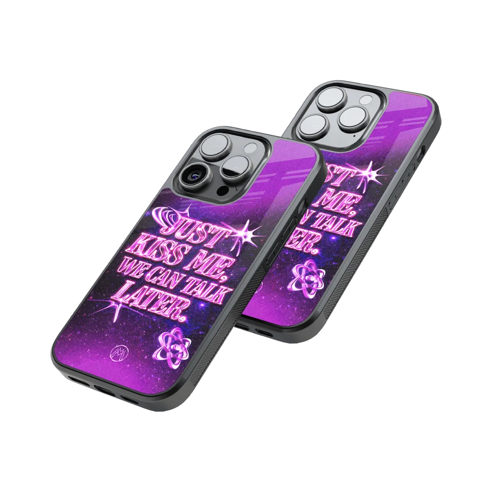 Protective Glass Back Phone Case Compatible with iPhone, Samsung, OnePlus, Pixel & More