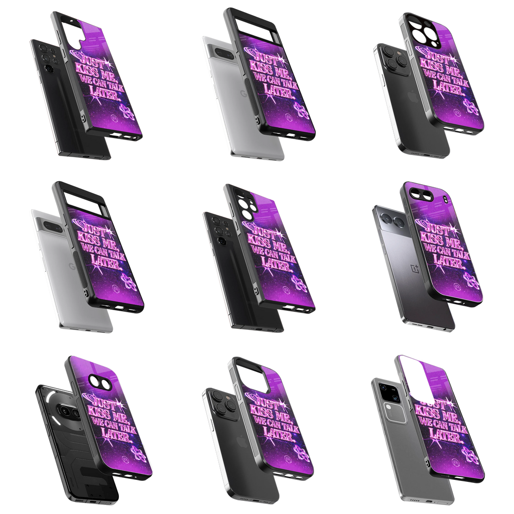 Durable Glass Back Mobile Case for iPhone, Samsung, OnePlus, Google Pixel, Redmi, Vivo, Oppo