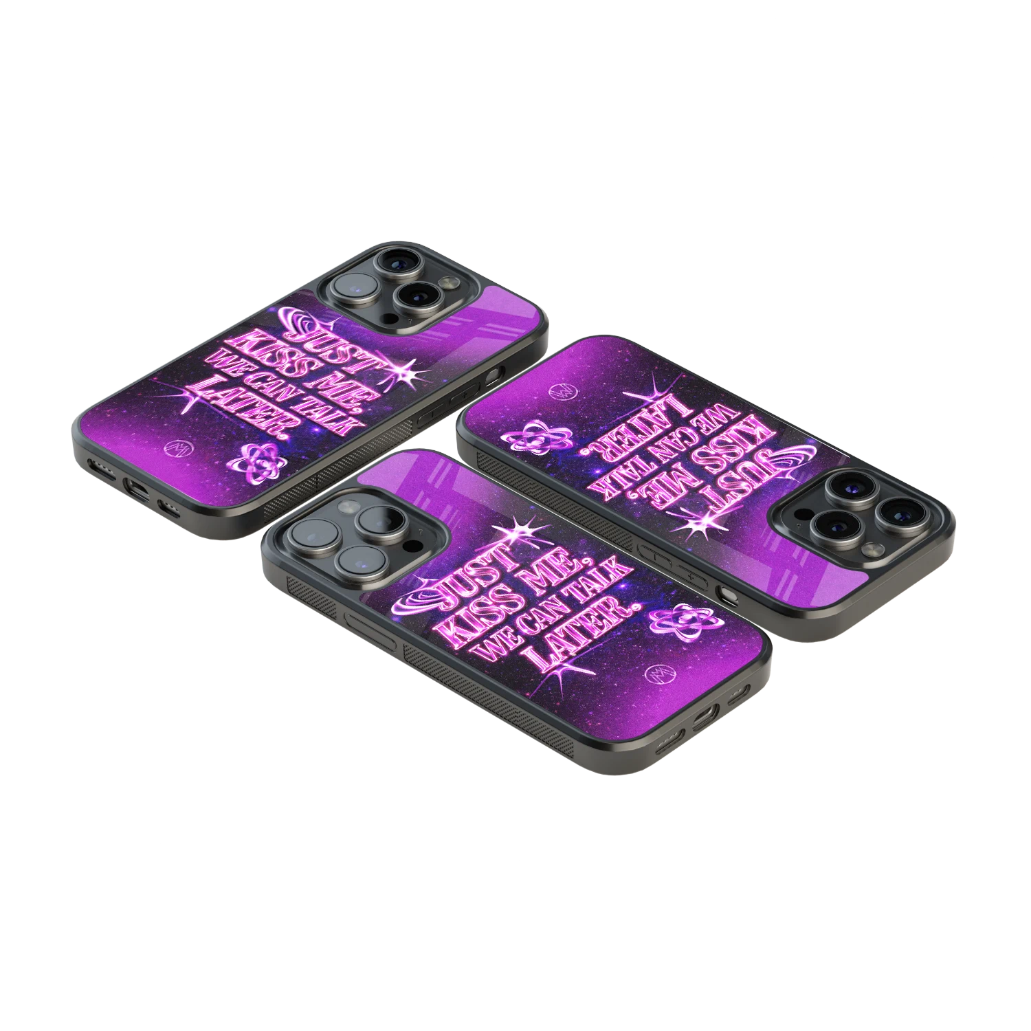 Luxury Glass Back Mobile Cover for iPhone, Samsung Galaxy, OnePlus, Pixel, Redmi & More