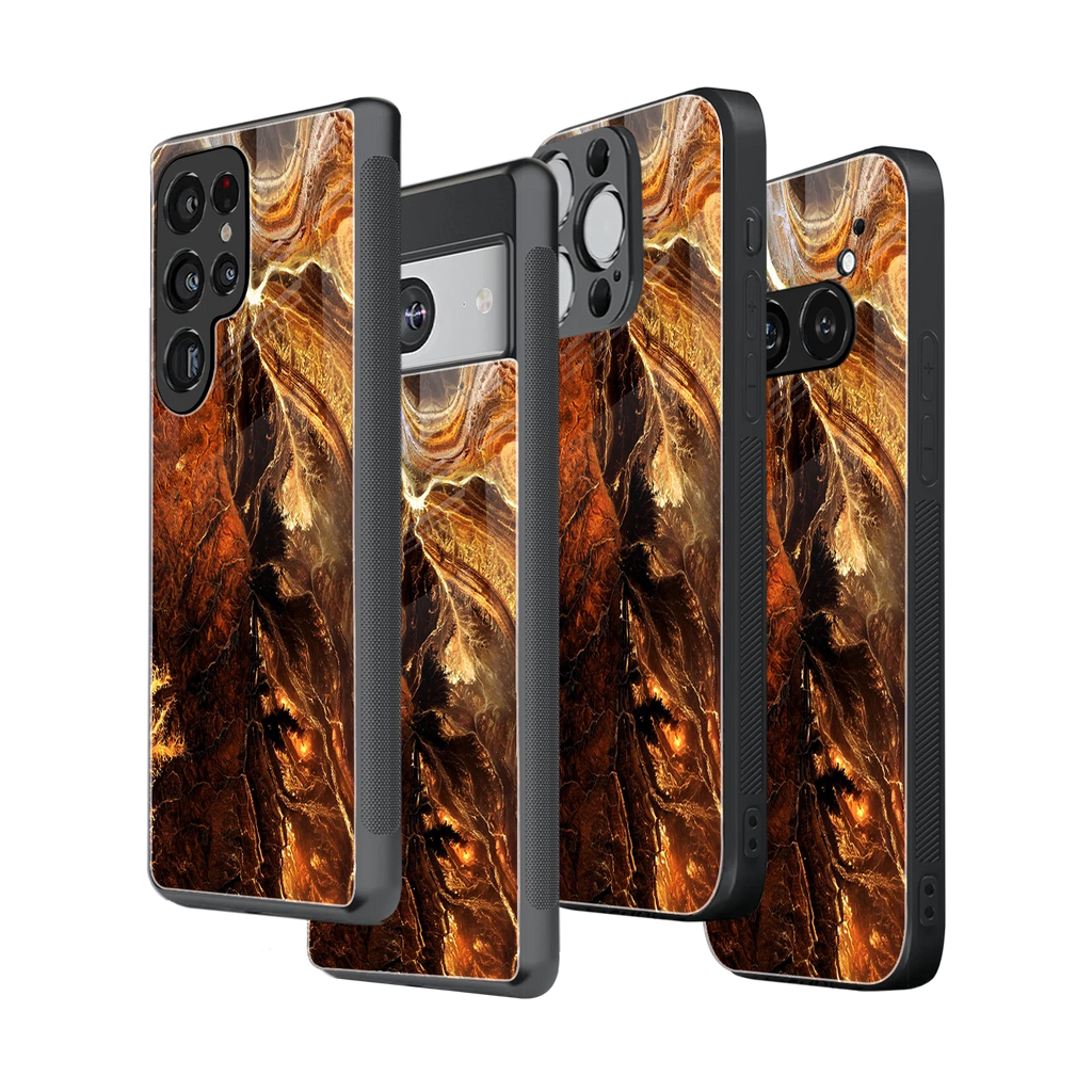 Stylish Glass Back Case for All Smartphones iPhone, Samsung, OnePlus, Pixel, Redmi, Oppo, Vivo, Motorola