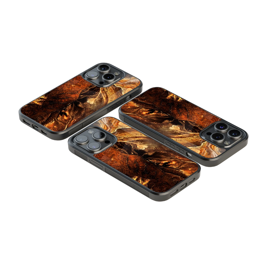 Luxury Glass Back Mobile Cover for iPhone, Samsung Galaxy, OnePlus, Pixel, Redmi & More
