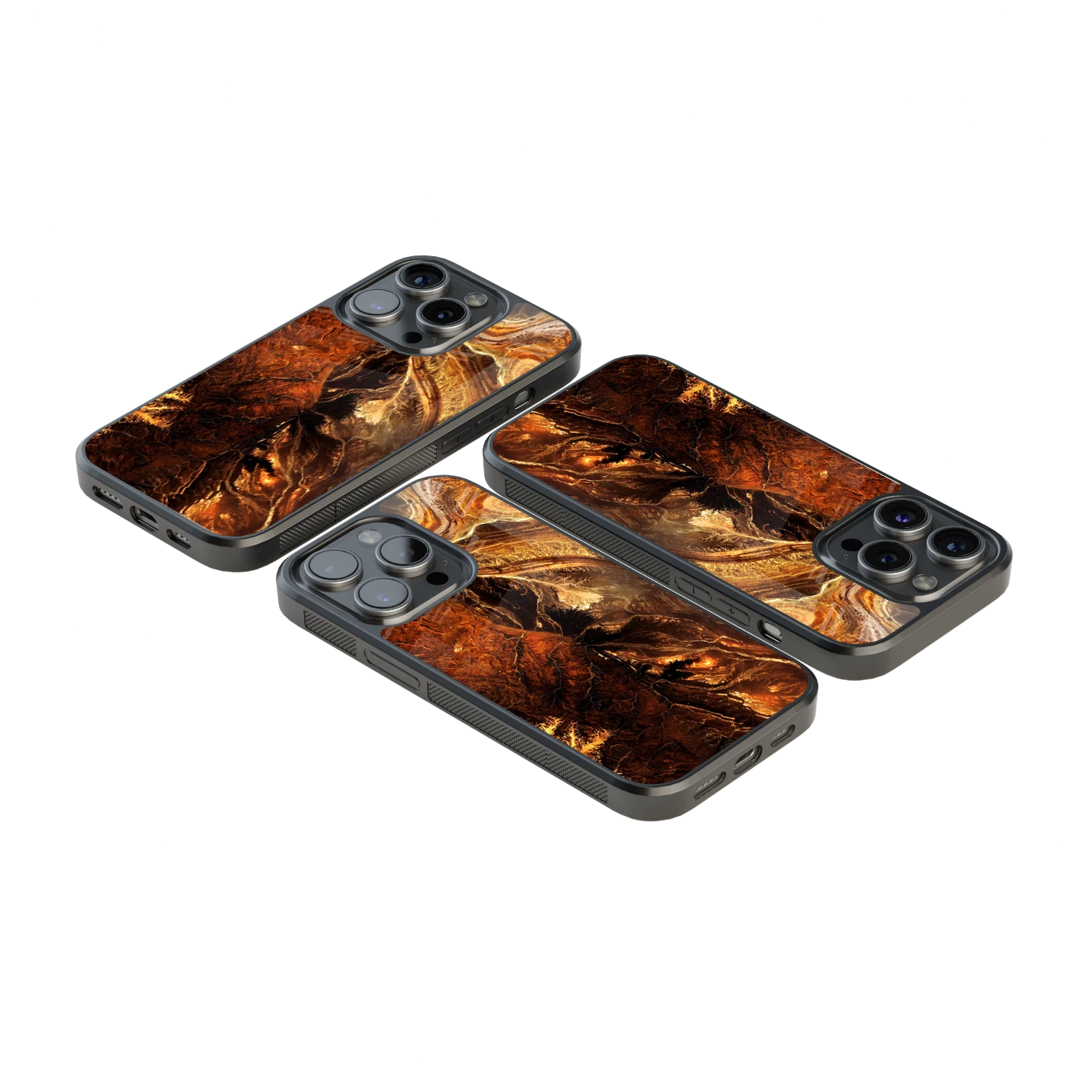 Luxury Glass Back Mobile Cover for iPhone, Samsung Galaxy, OnePlus, Pixel, Redmi & More