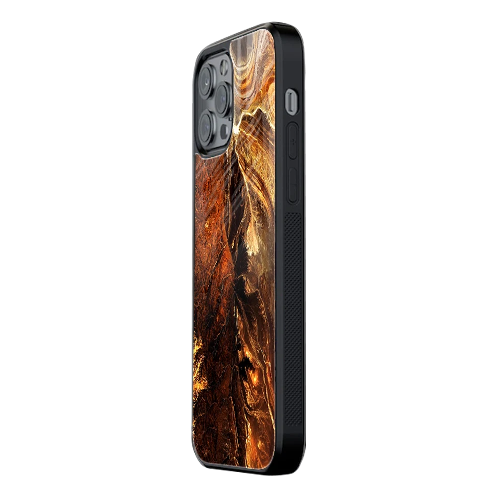 Slim Glass Back Phone Case for Multiple Brands iPhone, Samsung, Redmi, OnePlus, Oppo, Vivo