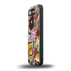 tasty food collage back phone cover | glass case for iphone 16e