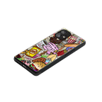 tasty food collage back phone cover | glass case for nothing phone 1