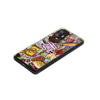 tasty food collage back phone cover | glass case for nothing phone 2