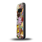 tasty food collage back phone cover | glass case for nothing phone 2a