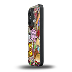 tasty food collage back phone cover | glass case for oneplus nord 3