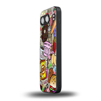 tasty food collage back phone cover | glass case for oneplus nord 4
