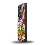 tasty food collage back phone cover | glass case for oneplus nord ce 3