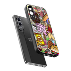 tasty food collage back phone cover | glass case for oneplus nord ce 4 lite