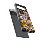 tasty food collage back phone cover | glass case for google pixel 6 pro