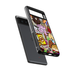 tasty food collage back phone cover | glass case for Google Pixel 6A