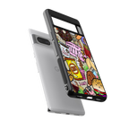 tasty food collage back phone cover | glass case for google pixel 7 pro