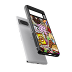 tasty food collage back phone cover | glass case for Google Pixel 8