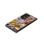 tasty food collage back phone cover | glass case for samsung galaxy s23 ultra