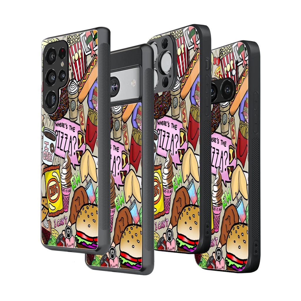 Stylish Glass Back Case for All Smartphones – iPhone, Samsung, OnePlus, Pixel, Redmi, Oppo, Vivo, Motorola
