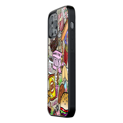 Slim Glass Back Phone Case for Multiple Brands – iPhone, Samsung, Redmi, OnePlus, Oppo, Vivo