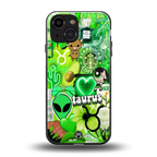 taurus aesthetic collage back phone cover | glass case for iphone 13 mini
