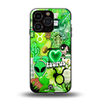 taurus aesthetic collage back phone cover | glass case for iphone 13 pro