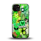 taurus aesthetic collage back phone cover | glass case for iphone 13