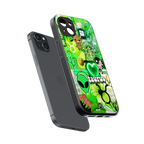 taurus aesthetic collage back phone cover | glass case for iphone 15 plus