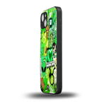 taurus aesthetic collage back phone cover | glass case for iphone 15