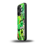 taurus aesthetic collage back phone cover | glass case for oneplus nord 3