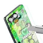 taurus aesthetic collage back phone cover | glass case for oneplus nord 4