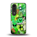 taurus aesthetic collage back phone cover | glass case for oneplus nord ce 4