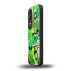 taurus aesthetic collage back phone cover | glass case for oneplus nord ce 4
