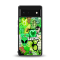 taurus aesthetic collage back phone cover | glass case for Google Pixel 6A