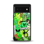 taurus aesthetic collage back phone cover | glass case for Google Pixel 6A