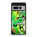 taurus aesthetic collage back phone cover | glass case for google pixel 7 pro