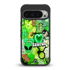 taurus aesthetic collage back phone cover | glass case for google pixel 9 pro