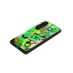 taurus aesthetic collage back phone cover | glass case for samsung galaxy s24 fe
