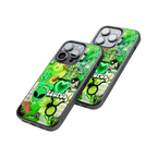 Protective Glass Back Phone Case Compatible with iPhone, Samsung, OnePlus, Pixel & More