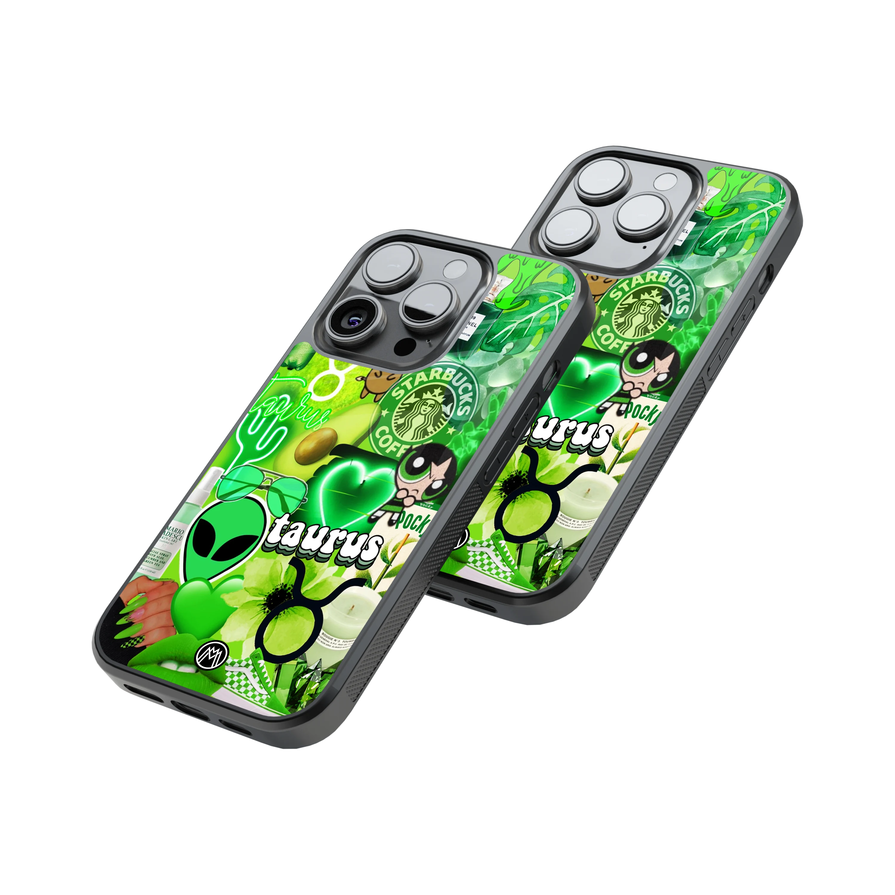 Protective Glass Back Phone Case Compatible with iPhone, Samsung, OnePlus, Pixel & More