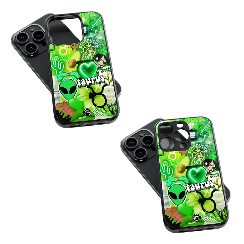 Trendy Glass Back Mobile Case for iPhone, Samsung, Redmi, OnePlus, Google Pixel, Motorola