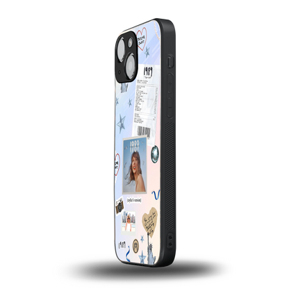 taylor mix back phone cover | glass case for iphone 13 mini