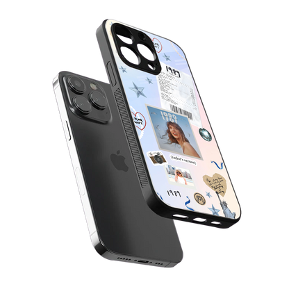 taylor mix back phone cover | glass case for iphone 14 pro max