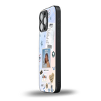 taylor mix back phone cover | glass case for iphone 15 pro max