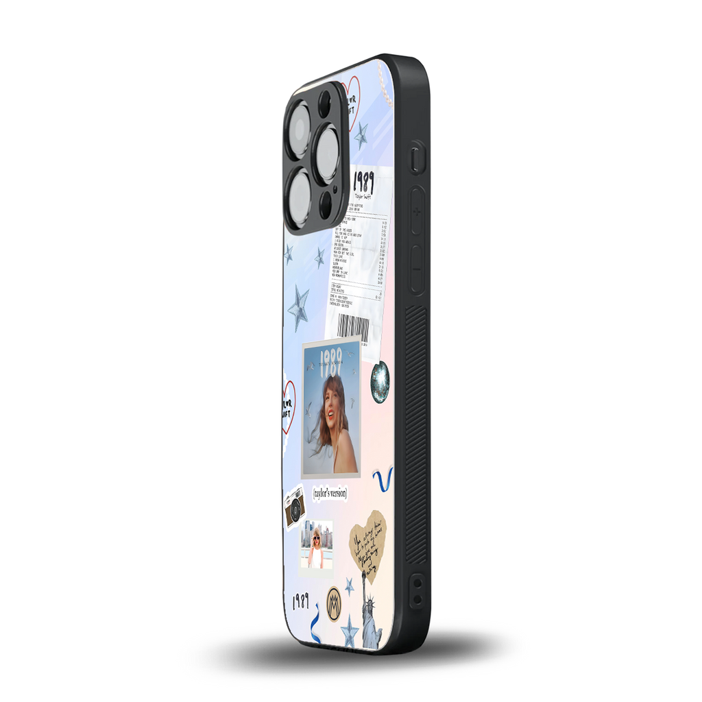 taylor mix back phone cover | glass case for iphone 14 pro